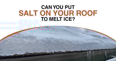 Can You Put Salt on Your Roof to Melt Ice?