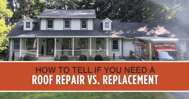 How to tell if you need a roof repair vs roof replacement
