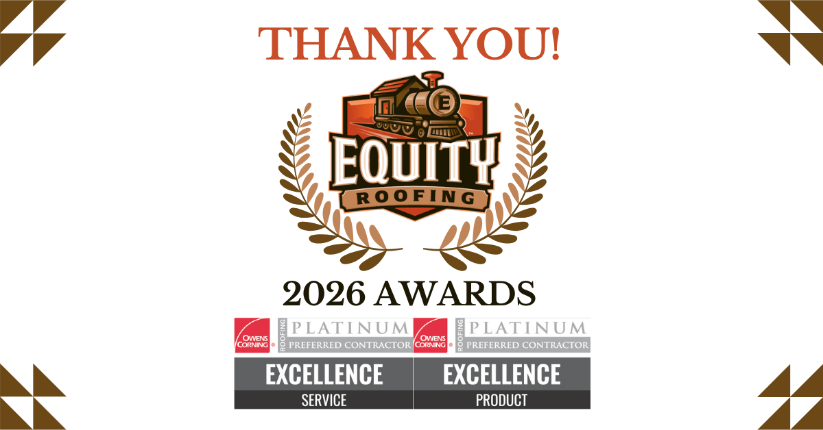 Equity Roofing Earns Two Owens Corning Awards for 2026