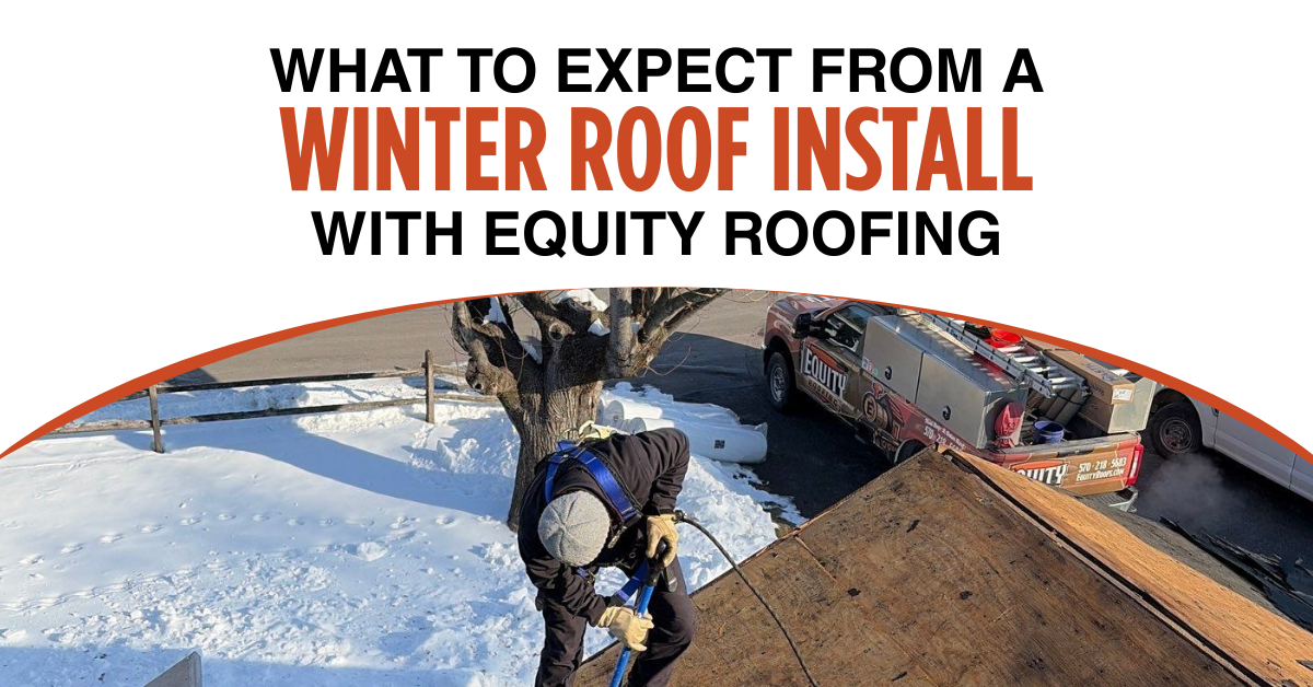 What to Expect From a Winter Roof Install with Equity Roofing