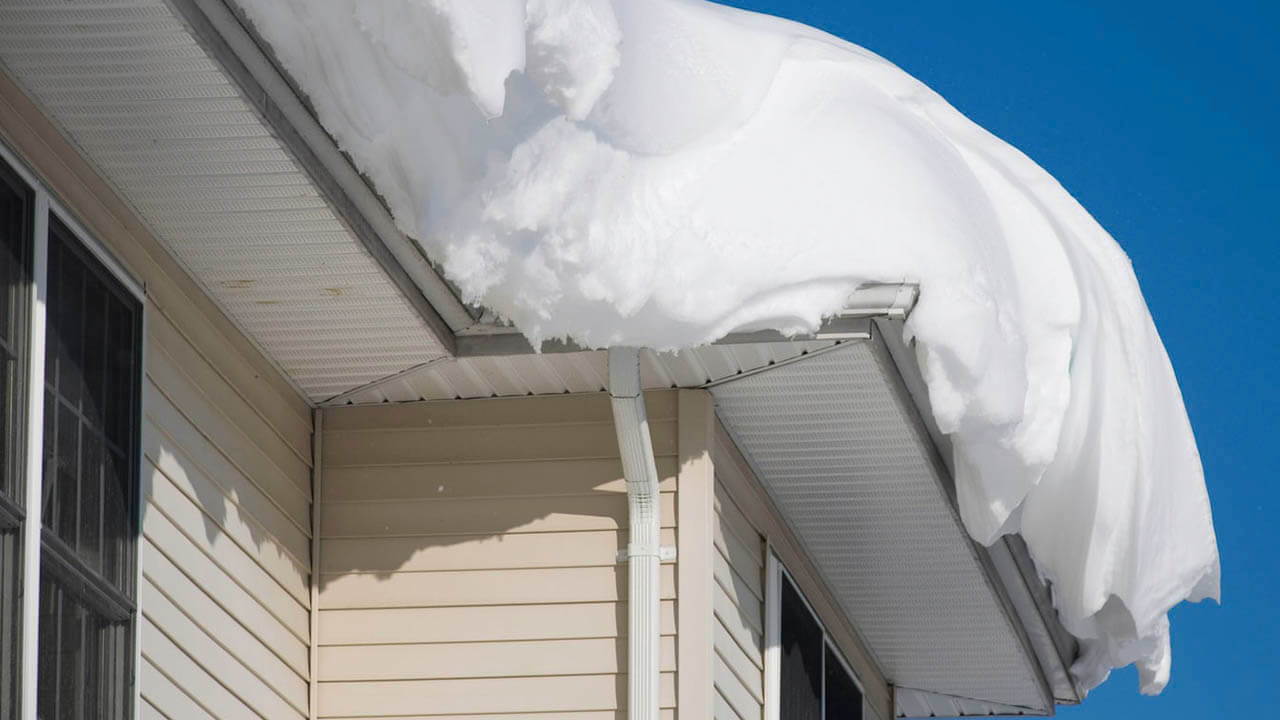 Packed Snow Weight on the Roof