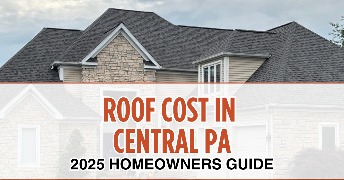 Roof cost in Central PA 